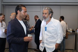 Yiannis Misirlis and Pavlos Antoniades at 2nd Limassol Business and Investment Summit