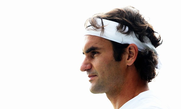 LONDON, ENGLAND - JULY 05:  Roger Federer of Switzerland during a practice session on day twelve of the Wimbledon Lawn Tennis Championships at the All England Lawn Tennis and Croquet Club on July 5, 2014 in London, England.  (Photo by Jan Kruger/Getty Images)